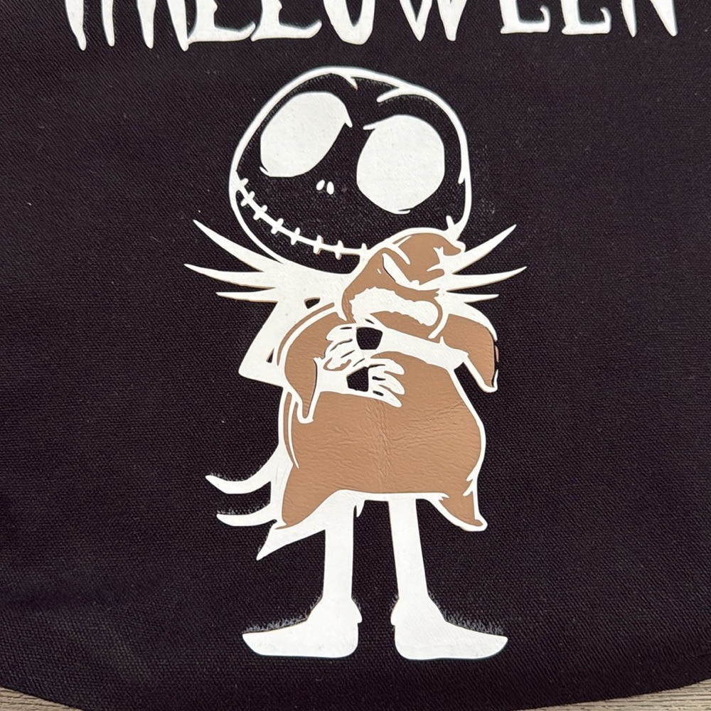 Jack Skellington Queen of Halloween Black Tote Bag - Picture 3 of 4